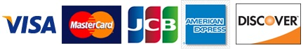 VISA / MasterCard / JCB / AMERICAN EXPRESS / DISCOVER